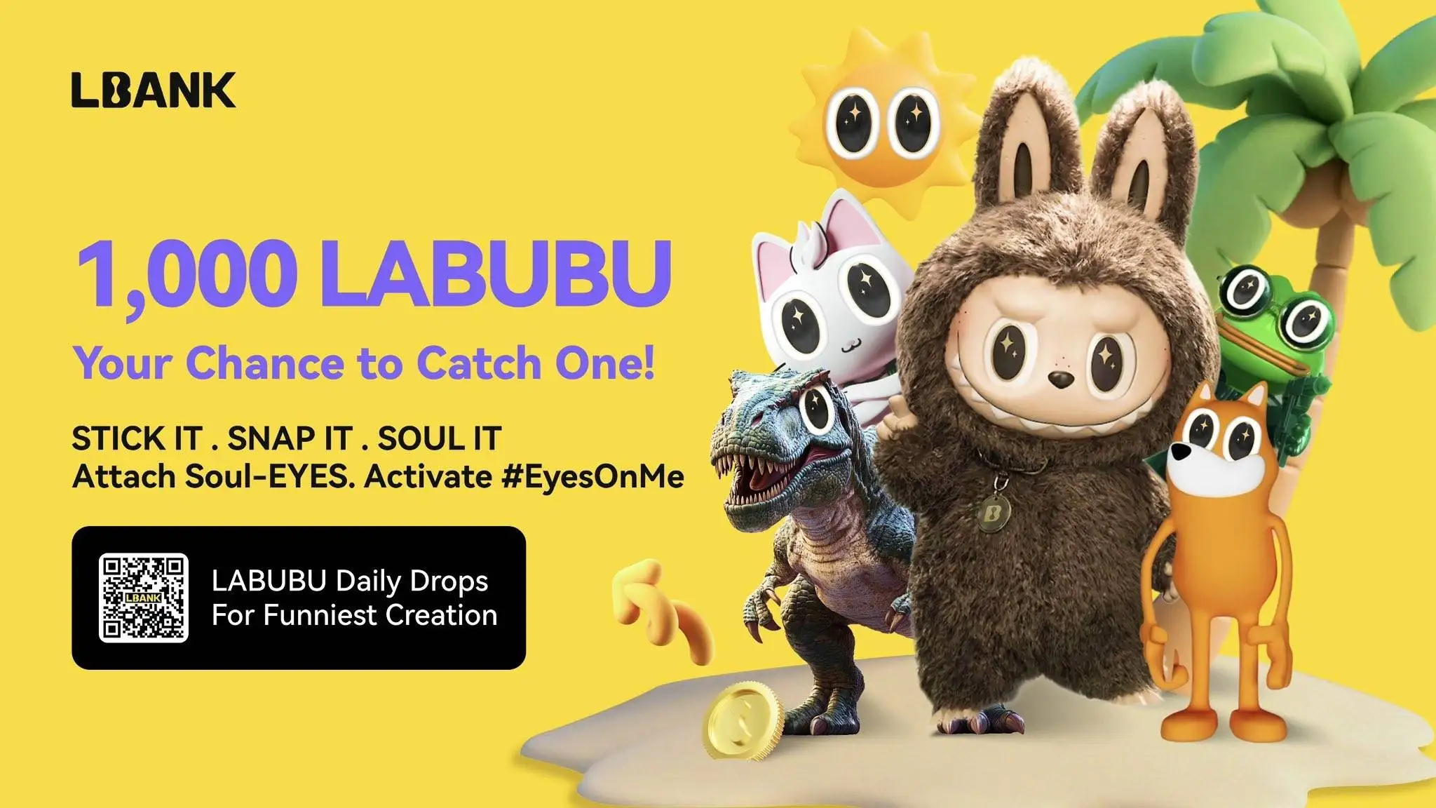 LBank启动LABUBU全球空投活动 奖池含1,000个限定版公仔