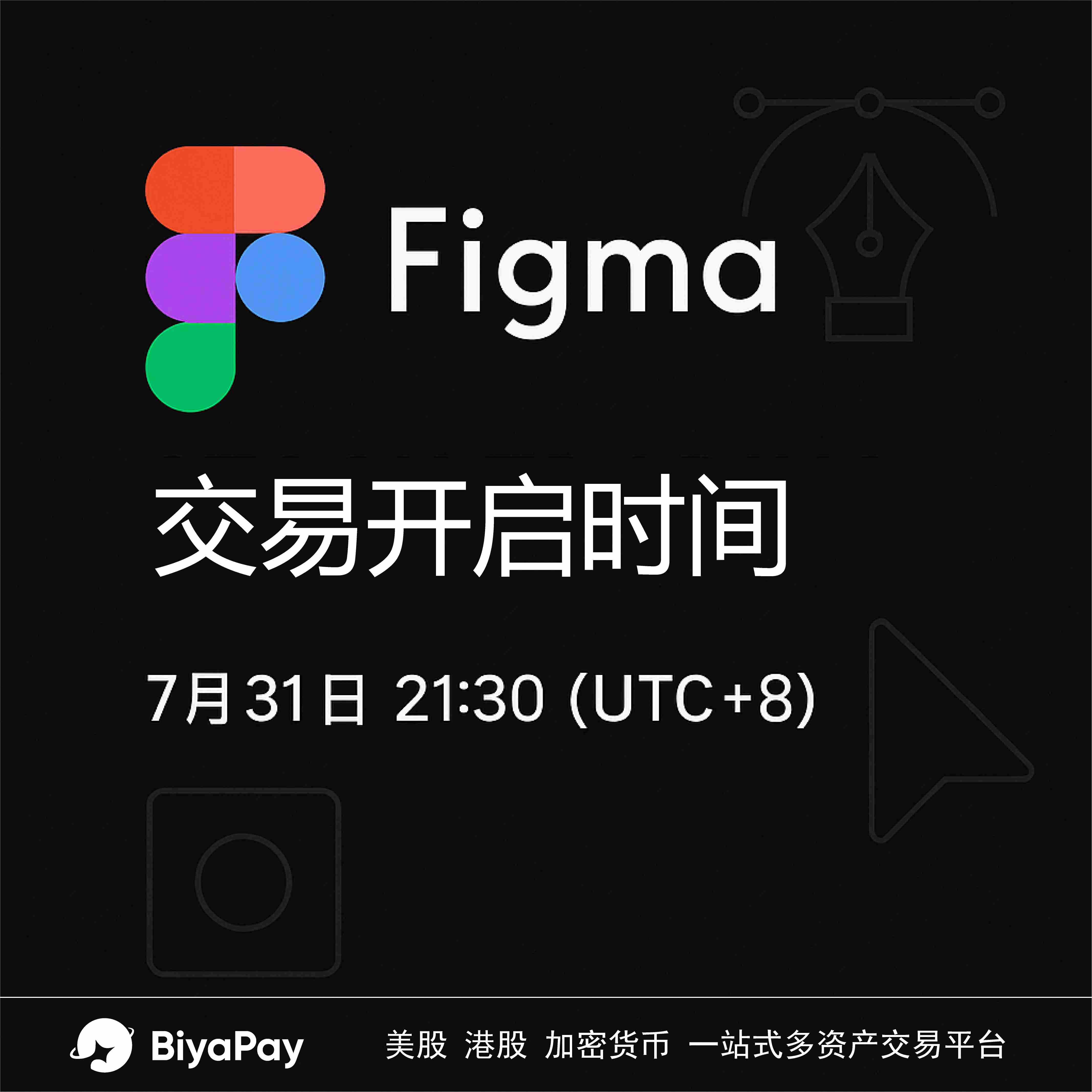 BiyaPay上线Figma美股交易，云设计平台估值达193亿美元