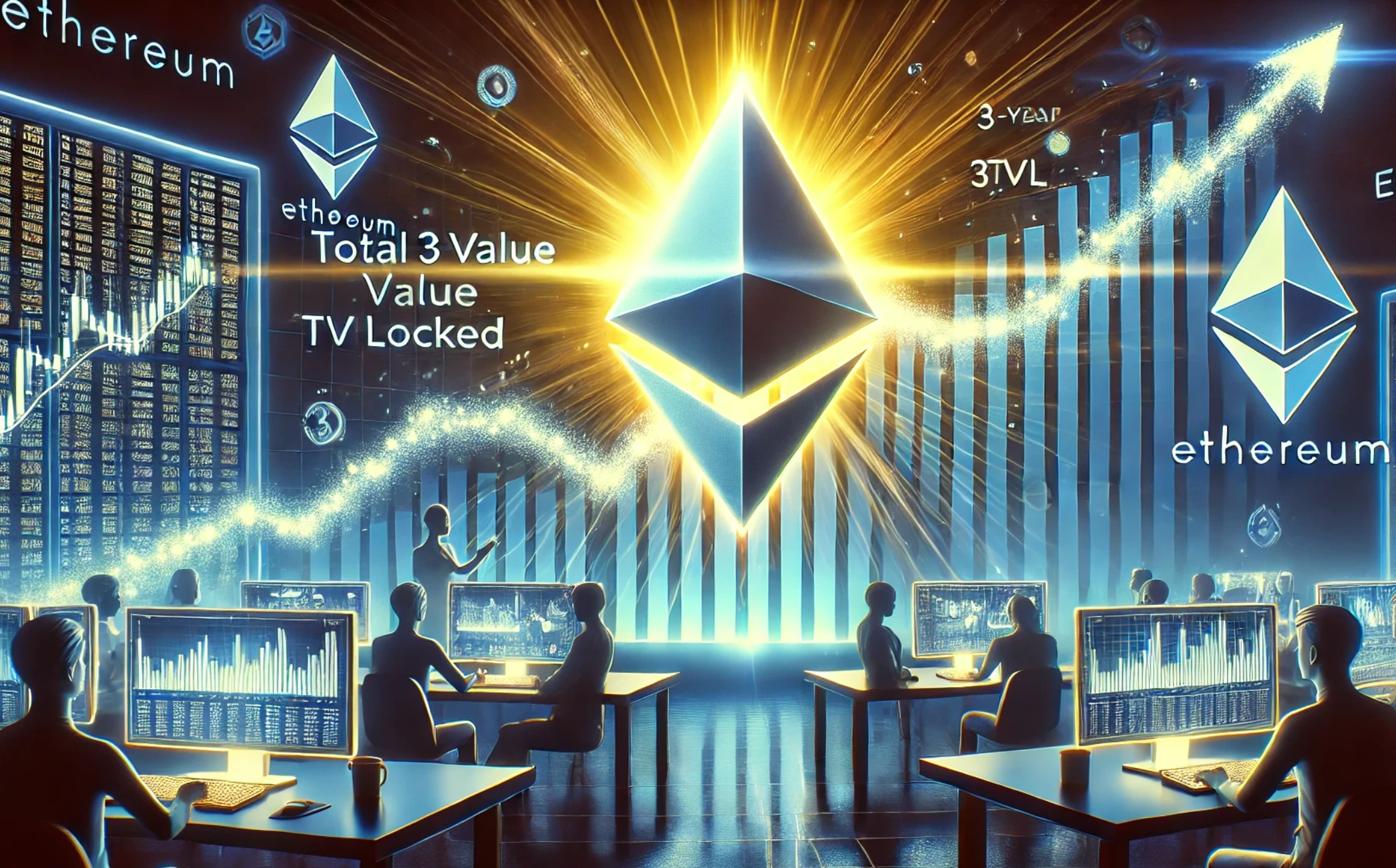 ‌ETH TVL暴涨53%？DeFi复兴会否触发牛市周期？‌ ‌