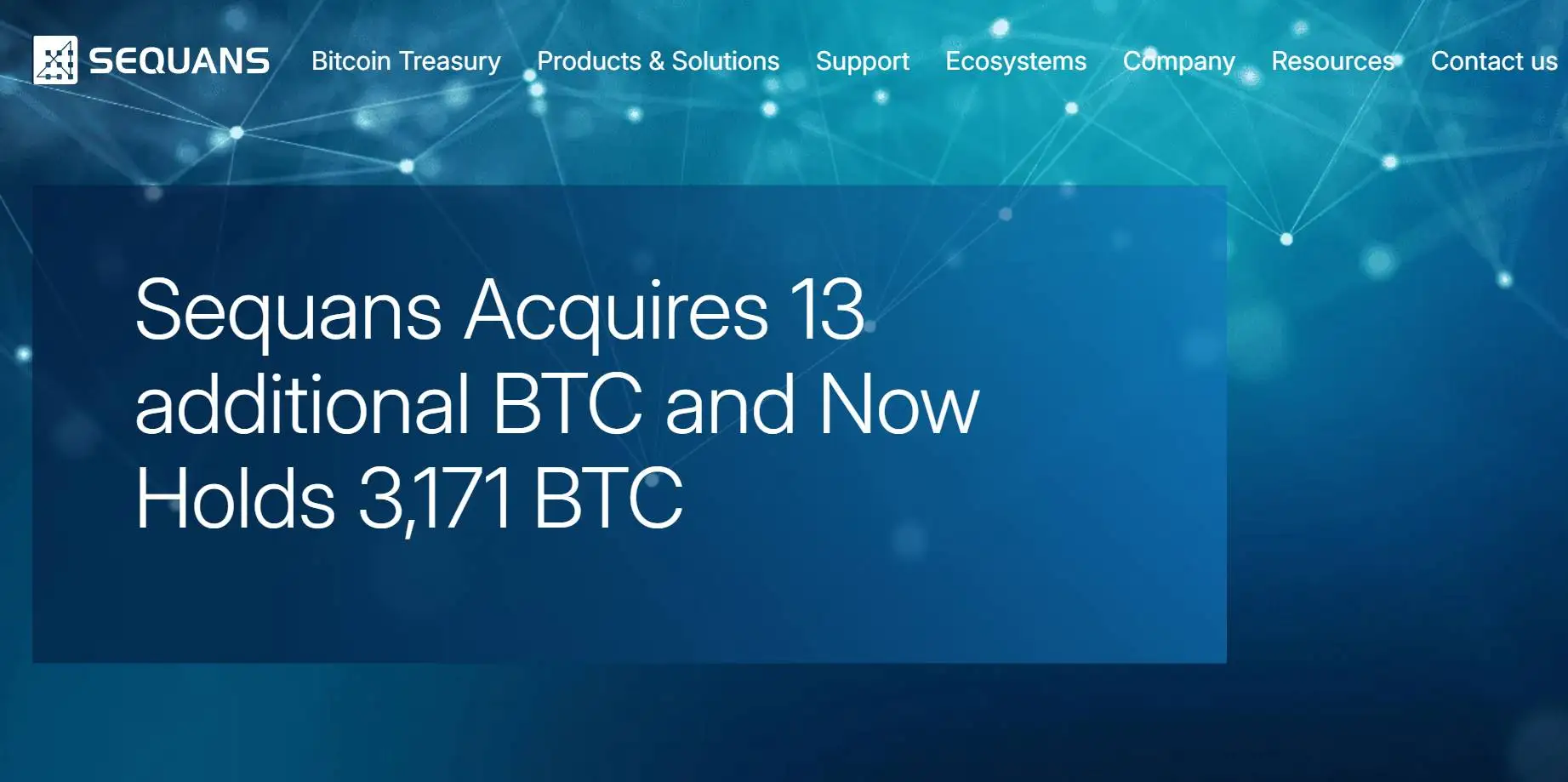 美股上市公司Sequans以117,012美元/枚均价增持13枚BTC